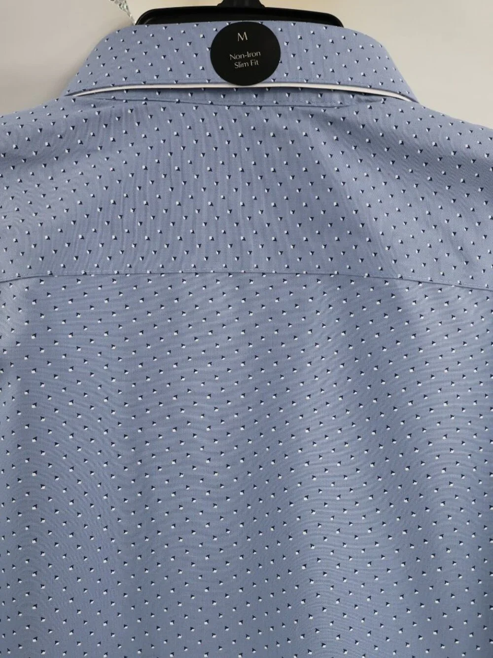 NWT Banana republic shirt Mens medium non iron long sleeve button up slim cotton